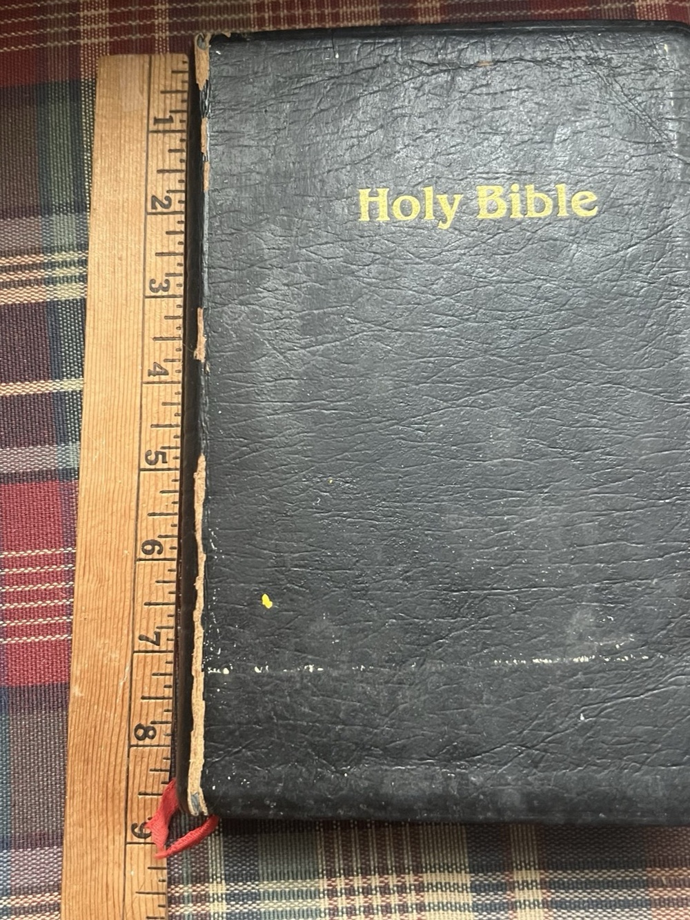Holy Bible Black Bonded Leather Bible